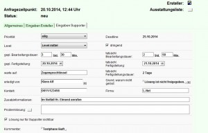 L-Net User Helpdesk auf Basis von Lotus Notes - Wartung