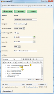 L-Net Dienstleistungen für HCL Notes Domino Visualisierung von Arbeitsprozessen - Vorgang bearbeiten